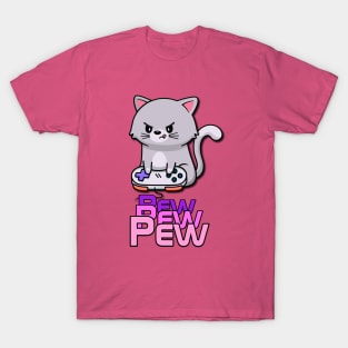 Cute Gamer KItty T-Shirt